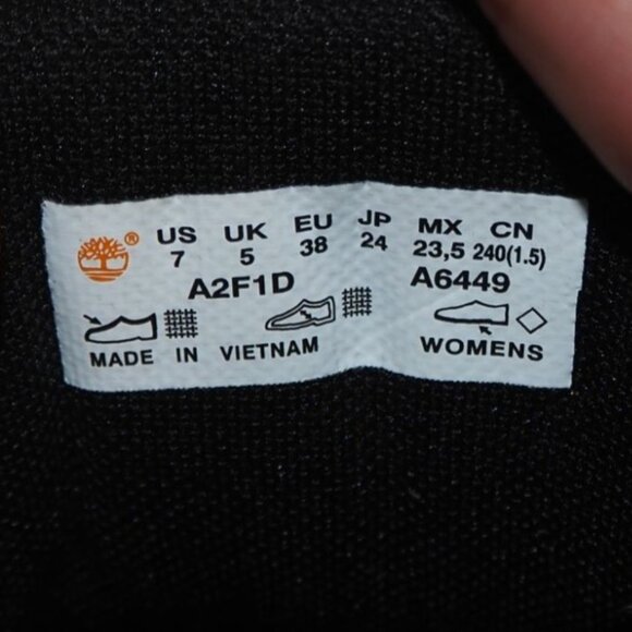 Timberland Garrison Trail Mid Waterproof Hiking Women's 7 A6449 Multicolor - Picture 9 of 10